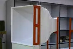 AD950 wind tunnel — detail view