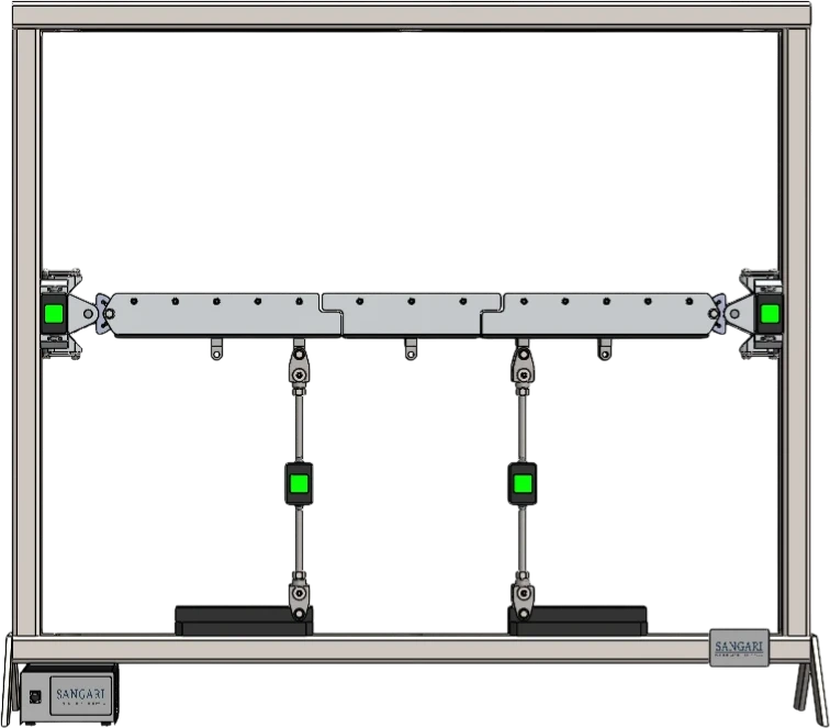 ST555 — Gerber (cantilever) beam